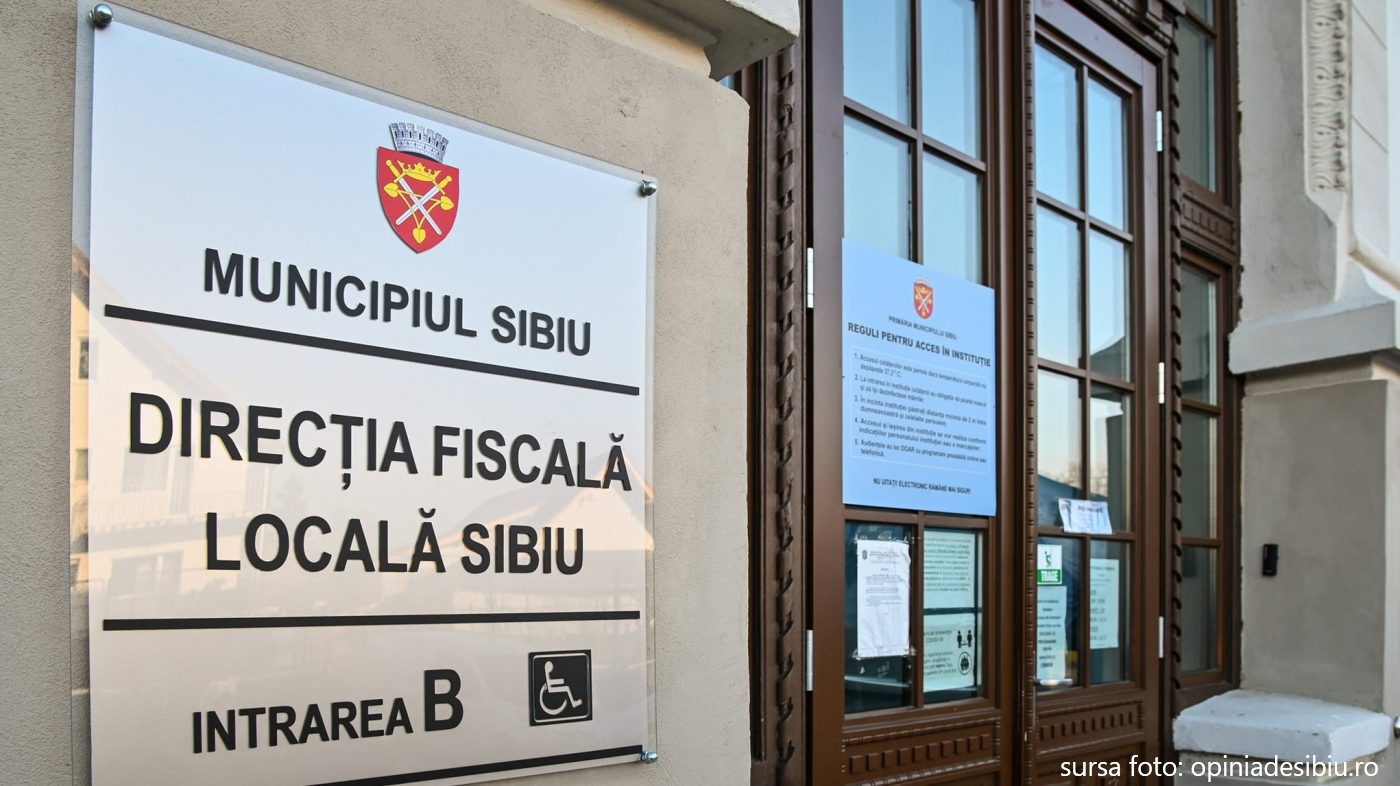 După prima săptămână de încasare a taxelor, Primăria Sibiu a încasat până la 4,5 miloane de lei