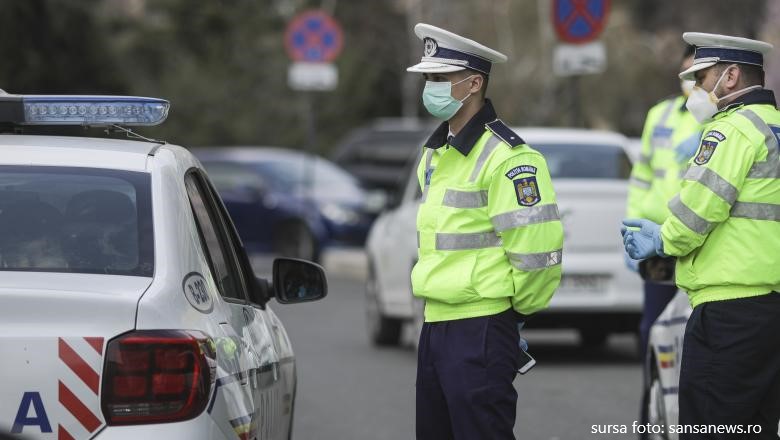 Zeci de permise au fost reținute în cadrul unei acțiuni „cascadă” a polițiștilor din județul Sălaj