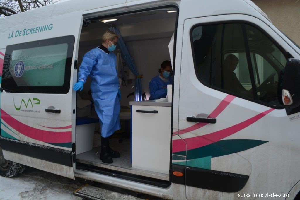 În luna februarie caravana pentru screeningul cancerului de col uterin merge în localități mureșene