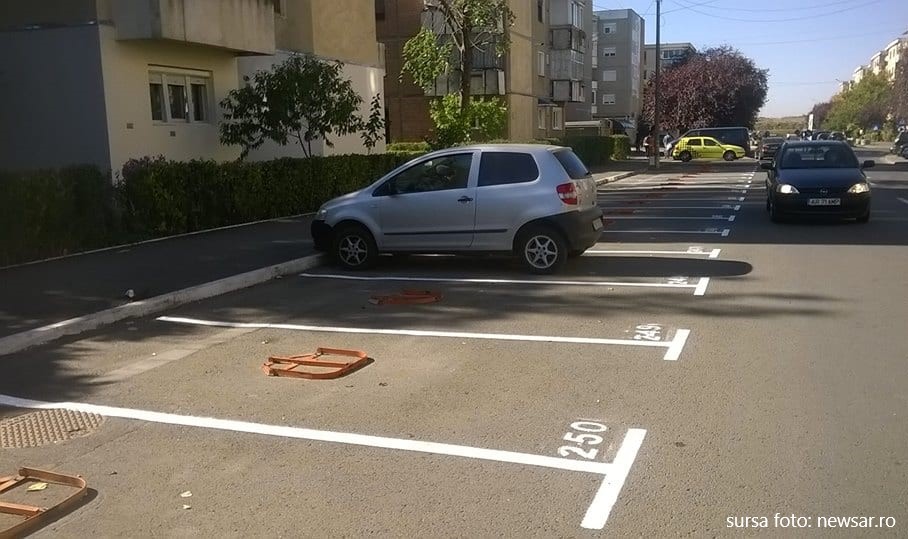 171 de locuri de parcare se scot la licitație în această lună pentru șoferii din municipiul Zalău