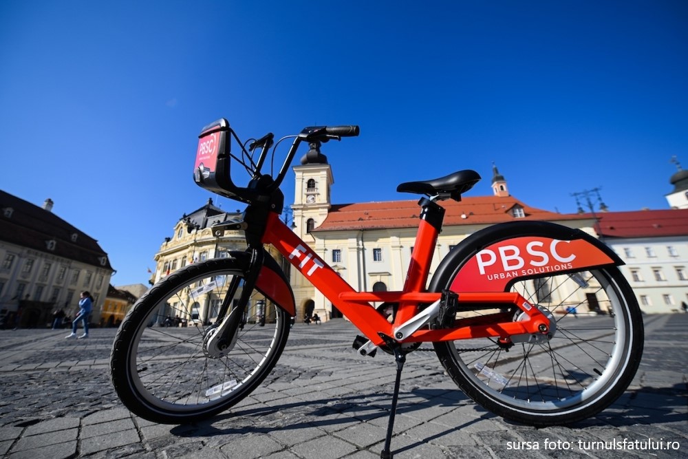 Sibiul devine din primăvară BikeCity, veți putea face turul orașului pe bicicletă