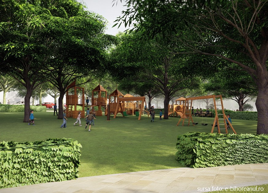 Investiție de nouă milioane de lei în modernizarea Parcului Petőfi și înființarea celui din strada Rectorului