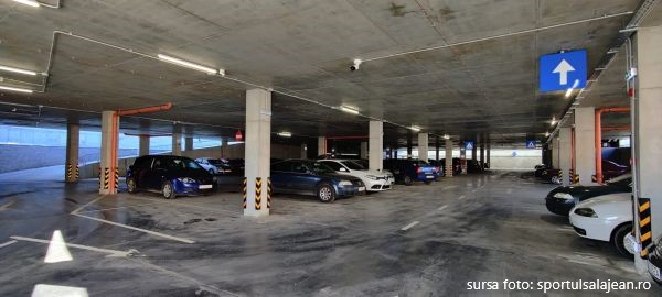 Parcarea de la Spitalul Județean din municipiul Zalău a devenit funcțională de săptămâna aceasta