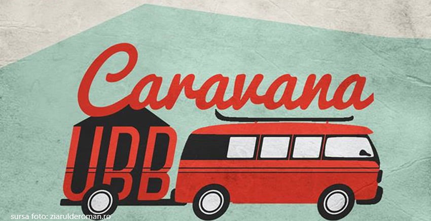 Caravana UBB, un proiect al studenților din universitate, a pornit din nou la drum prin mai multe orașe