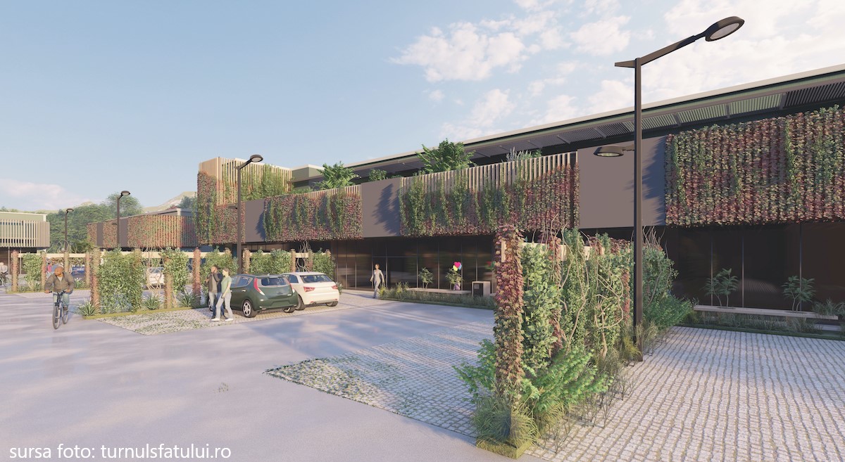 De anul viitor va fi amenajat un parc comercial în centrul Cisnădiei, în locul fostului Covtex