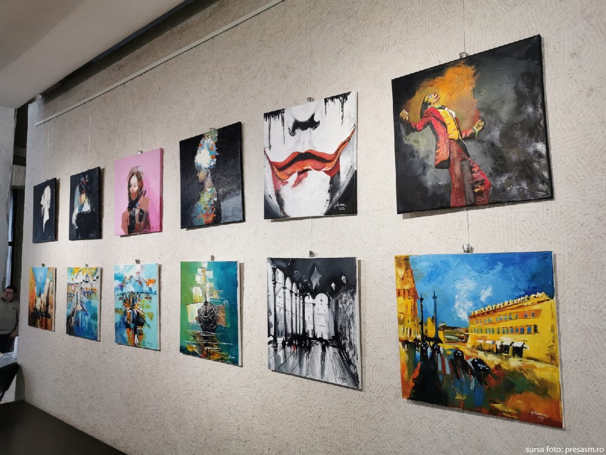 A avut loc şi prima expoziție de tablouri din ultimii doi ani, după ridicarea restricțiilor