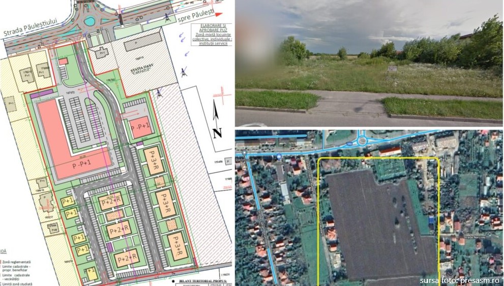 Un nou proiect la Satu Mare! Două noi centre comerciale și blocuri în zona Jubileului și Păuleștiului