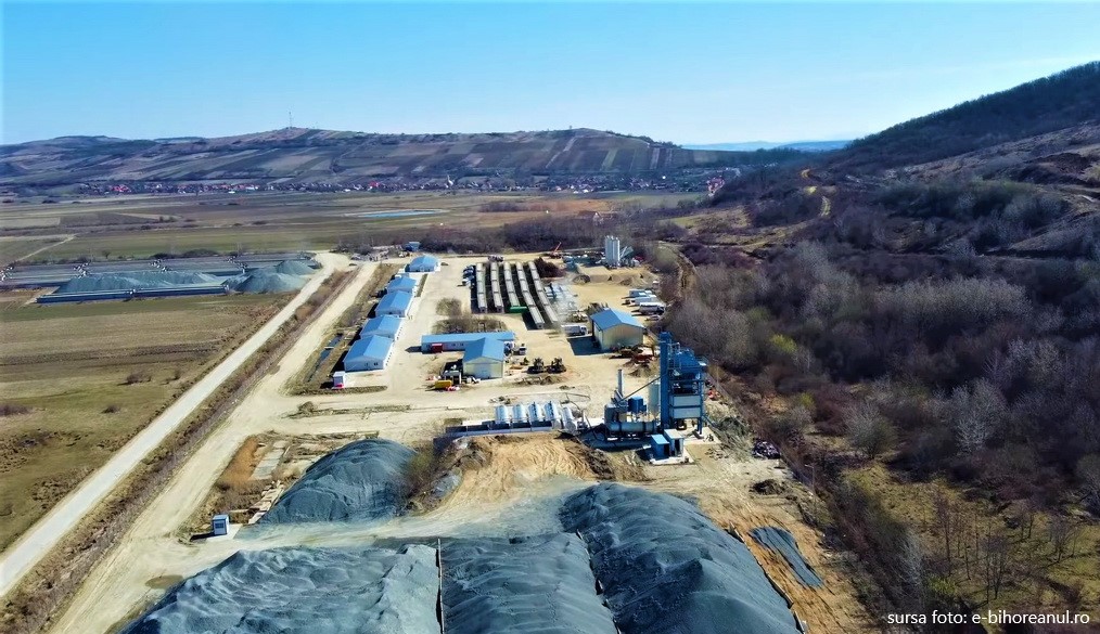 Autostrada Transilvania este în grafic pe tronsonul dintre Suplacu de Barcău și Nușfalău, în Sălaj