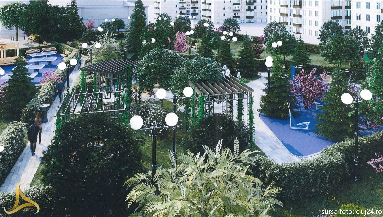 Începe modernizarea Parcului Farmec din Mărăști. Primăria a emis ordinul de începere a lucrărilor