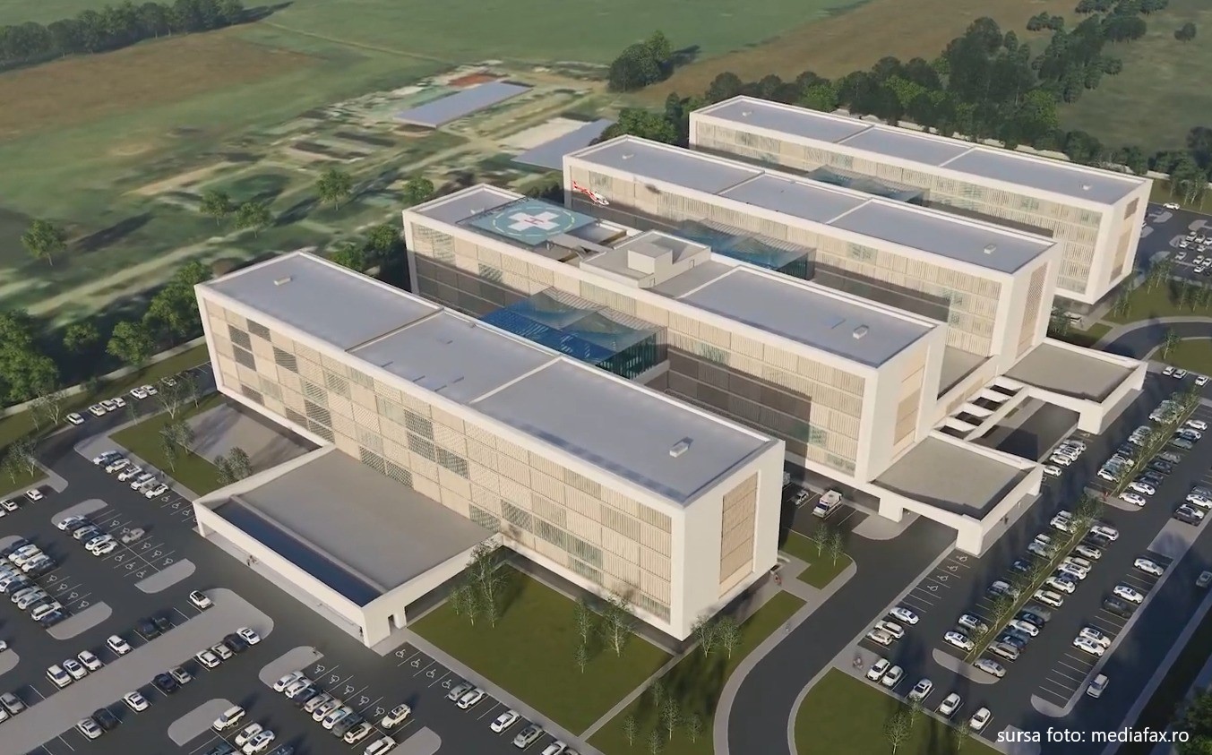 Proiectul de construire a unui nou spital la Sibiu este inclus în PNRR fiind foarte avansat
