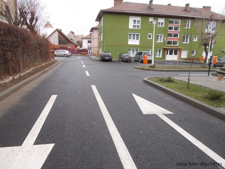 Primăria execută în prezent lucrări de reabilitare și modernizare pe două străzi din Mediaș