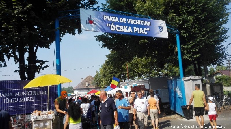Piața de vechituri din Târgu Mureș se redeschide. Duminica și marțea sunt zilele de târg