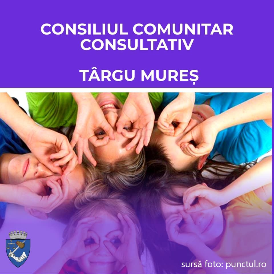 La nivelul Municipiului Târgu Mureș va activa Consiliul Comunitar Consultativ, în scop social