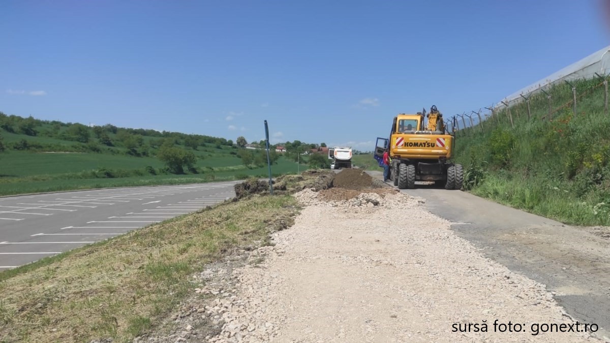 Un drum județean spre cel mai vizitat obiectiv turistic al României, Salina Turda, intră în reparații