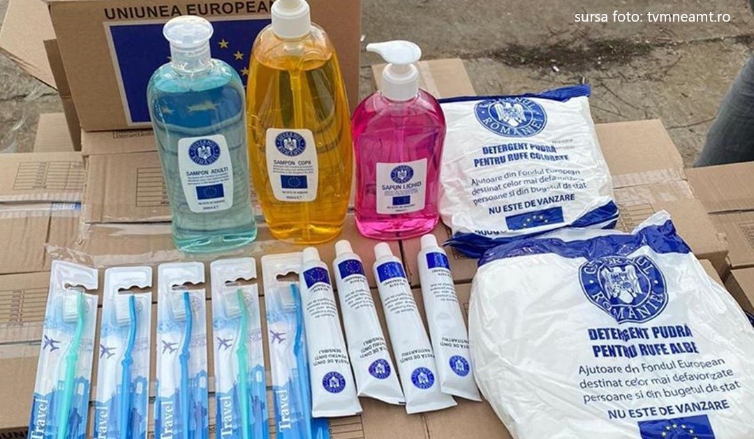 Beneficiarii de ajutoare sociale vor primi produse alimentare și de igienă în perioada următoare