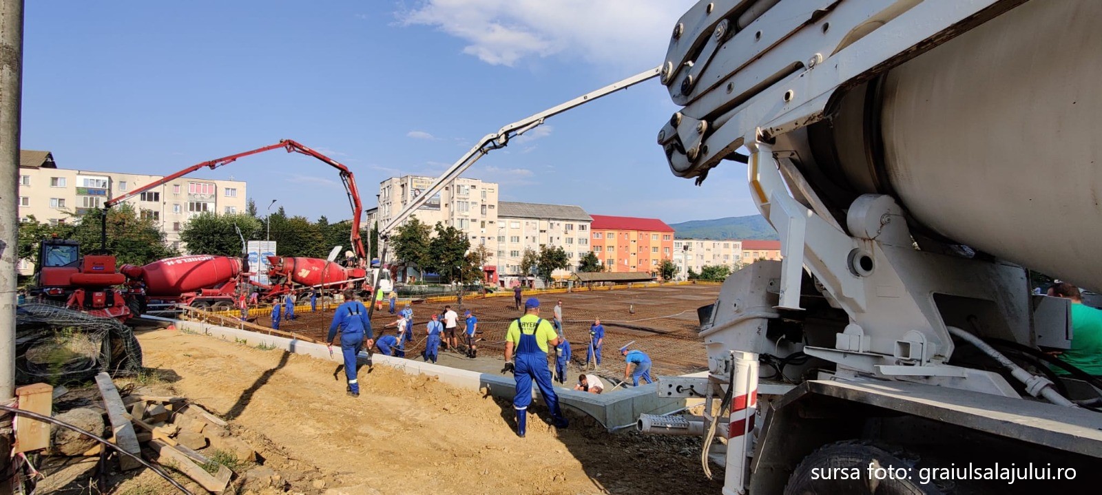 Prinde contur parcarea supraetajată care se realizează la Spitalul Județean din municipiul Zalău